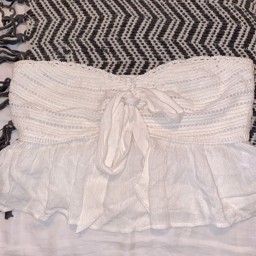 Little Nice Cropped/ Strapless Bandeau Top!!